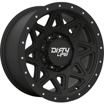Dirty Life Theory Matte Black Wheel 18"x9"